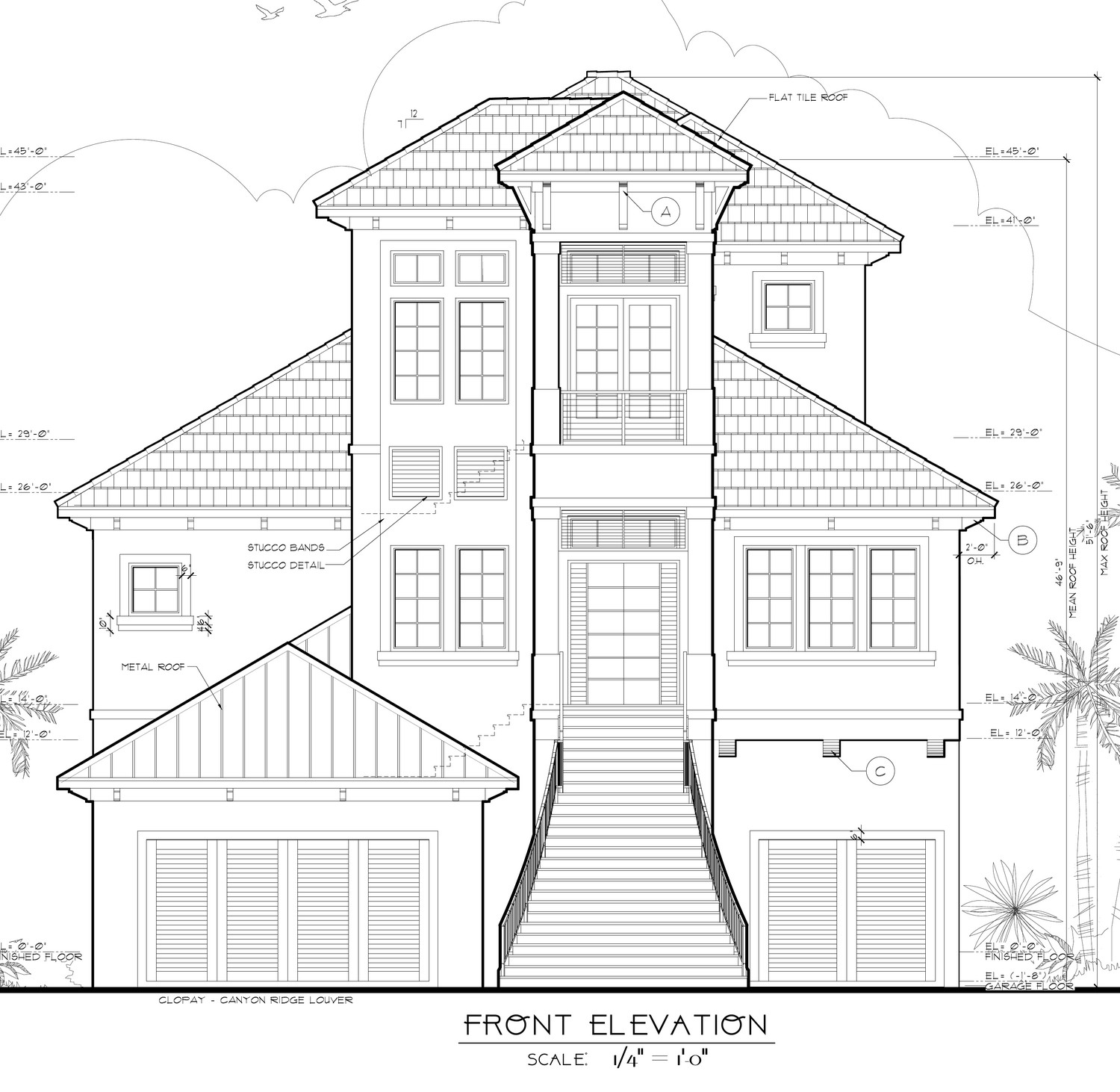 Front elevation